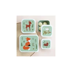 A Little Lovely Company Aan tafel Groen