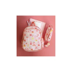 A Little Lovely Company Rugzak Roze