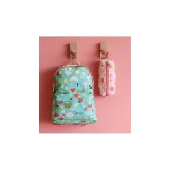 A Little Lovely Company Rugzak Groen