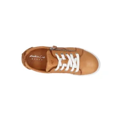 Andrea Conti Lage sneaker Cognac