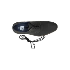 Atelier Julien Geklede veterschoen Zwart