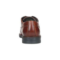 Bugatti Geklede veterschoen Cognac