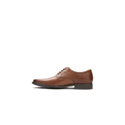 Clarks Geklede veterschoen Cognac