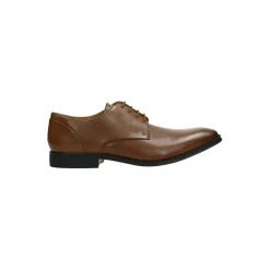 Clarks Geklede veterschoen Cognac