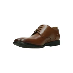 Clarks Geklede veterschoen Cognac