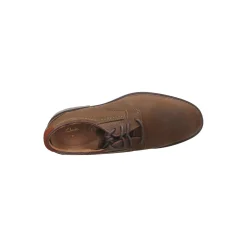 Clarks Geklede veterschoen Camel
