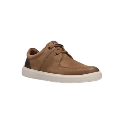 Clarks Lage sneaker Cognac