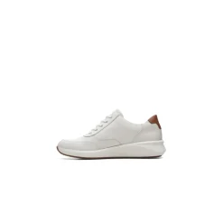 Clarks Lage sneaker Wit