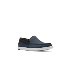 Clarks Mocassin Blauw