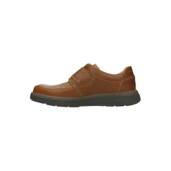 Clarks Schoenen met velcro Cognac