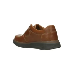 Clarks Schoenen met velcro Cognac