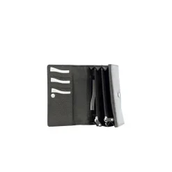 Crinkles Portemonnee Zwart