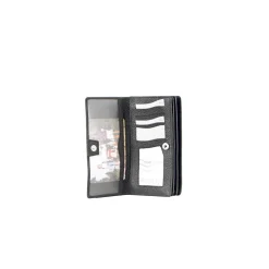 Crinkles Portemonnee Zwart