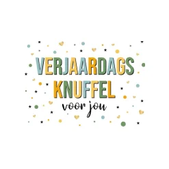 Daisy Wenskaart Multicolour