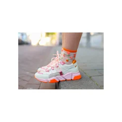 Dwrs Lage sneaker Beige