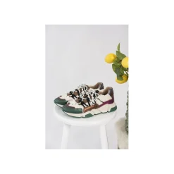 Dwrs Lage sneaker Beige