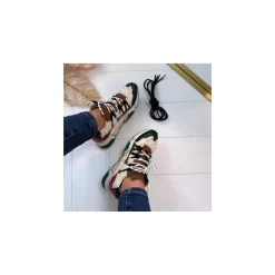 Dwrs Lage sneaker Beige