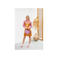 Dwrs Lage sneaker Oranje