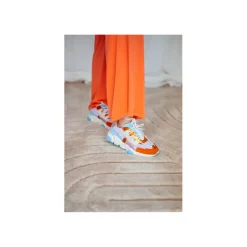 Dwrs Lage sneaker Paars