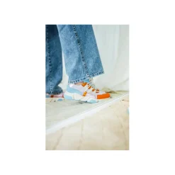 Dwrs Lage sneaker Paars