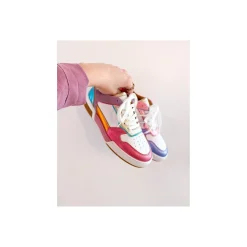 Dwrs Lage sneaker Paars