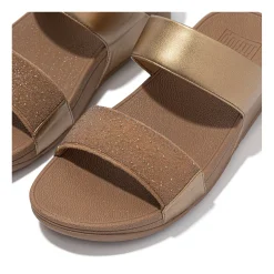 Fitflop Muiltje met hak Cognac