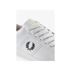 Fred Perry Lage sneaker Wit