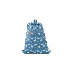Fresk Turn- en zwemzak Blauw