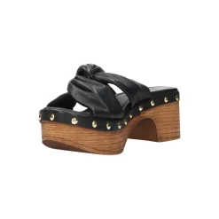 Gloria Shoes Muiltje met hak Zwart