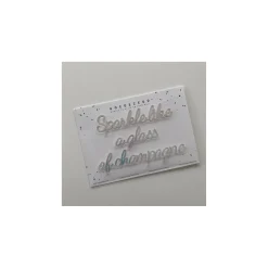 Goegezegd Wenskaart Zilver