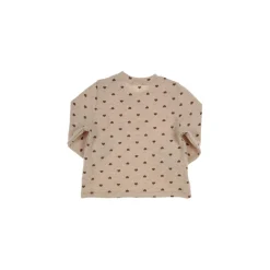 Gymp T-shirt lange mouw Beige