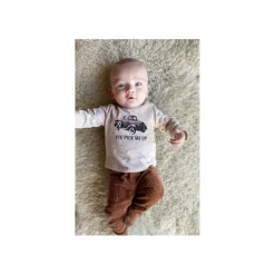 Gymp T-shirt lange mouw Beige