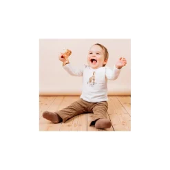 Gymp T-shirt lange mouw Wit