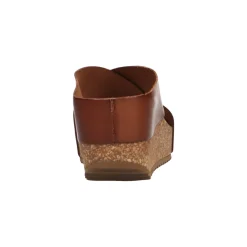 Hee! Muiltje met hak Cognac