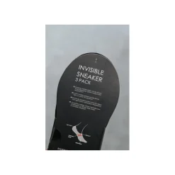 Invisible Sneaker Socca Zwart