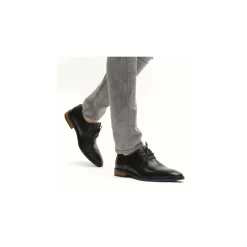 Jens7en Geklede veterschoen Zwart