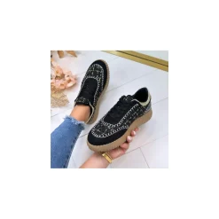 La Strada Lage sneaker Zwart