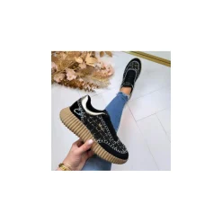 La Strada Lage sneaker Zwart