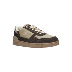 Lacoste Lage sneaker Bruin