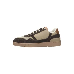 Lacoste Lage sneaker Bruin