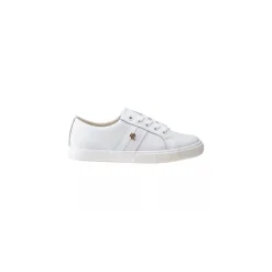 Lauren Ralph Lauren Lage sneaker Wit