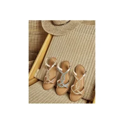 Les Tropeziennes Sandaal Kaki