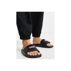 Levi's Slipper Zwart