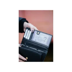 Lorenzo Portemonnee Zwart