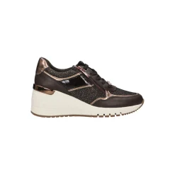 Marco Tozzi Lage sneaker Bruin