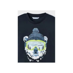 Mayoral T-shirt lange mouw Blauw