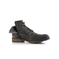 Mustang Veterbottine Grijs