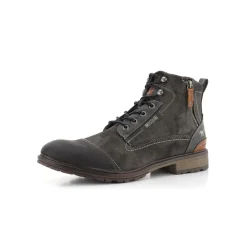 Mustang Veterbottine Grijs