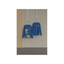 Name It T-shirt lange mouw Blauw