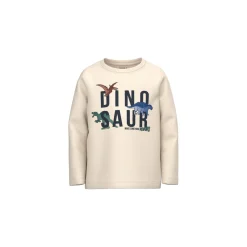 Name It T-shirt lange mouw Beige